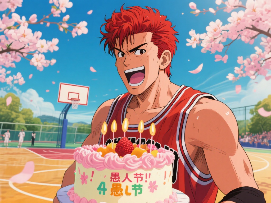 【扑漫嘚啵嘚】4月1日:不仅是“愚人节”,更是樱木花道的诞生之日 将4月1日定为樱木花道的生日,其实也蕴含